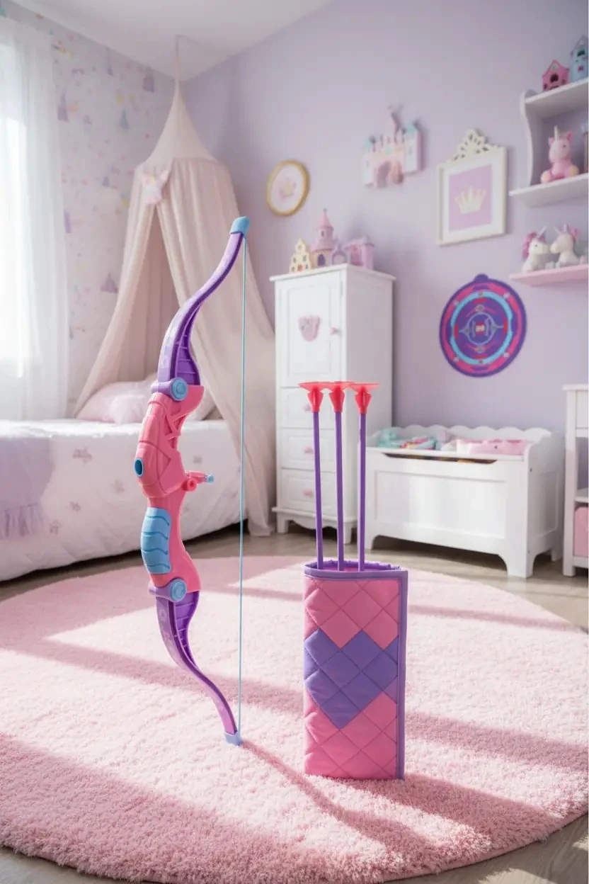 Okçuluk Serisi (Hedefli)(Pembe ve Mor)