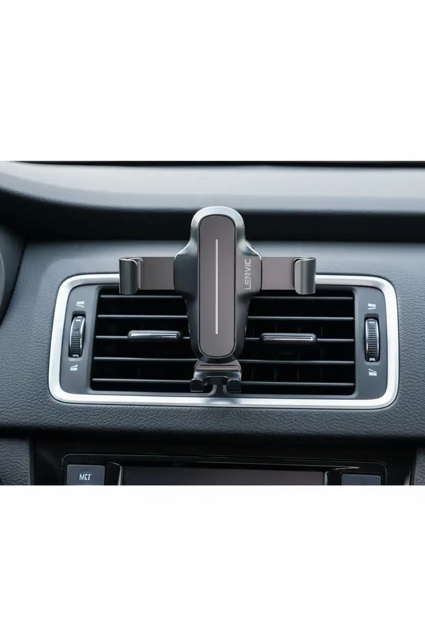 Yerçekimi Sensörlü Araç Telefon Tutucu - Gri