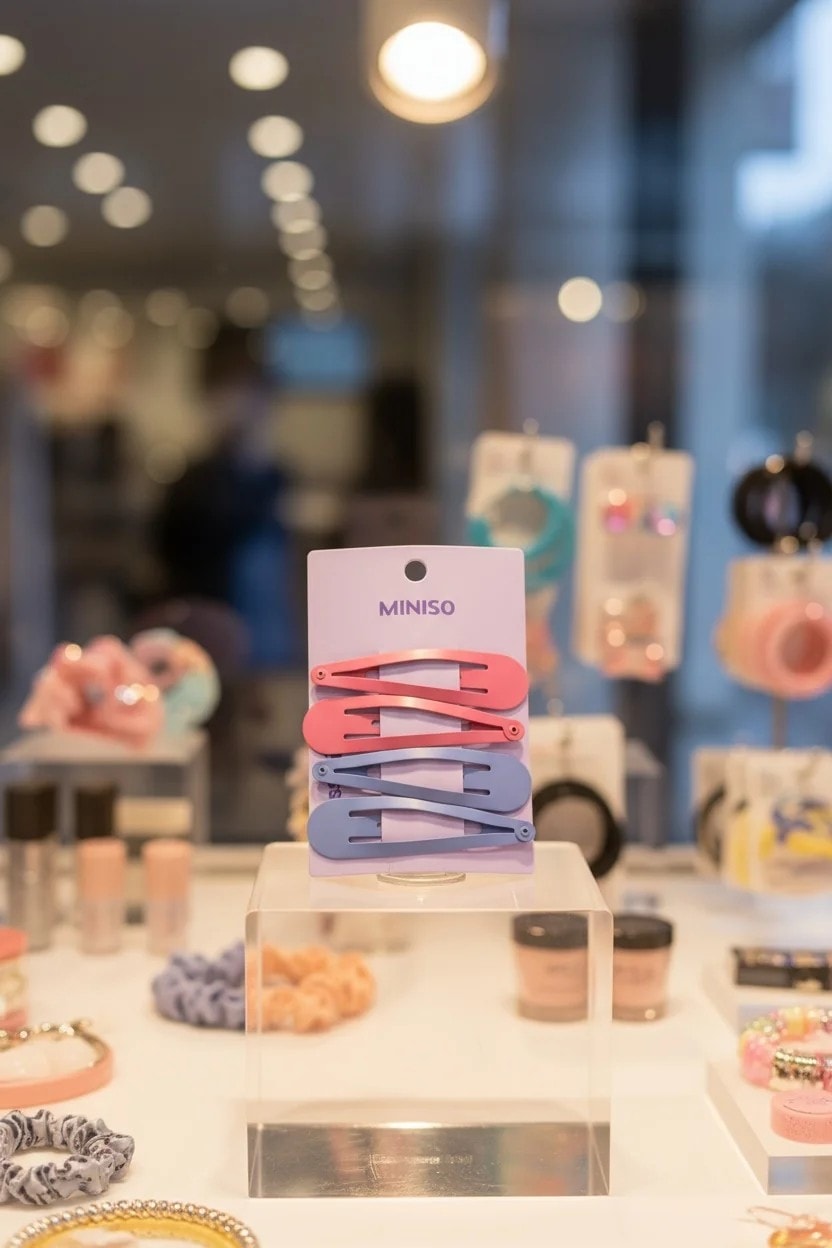 Renkli Çıt Çıt 4'lü Saç Tokası