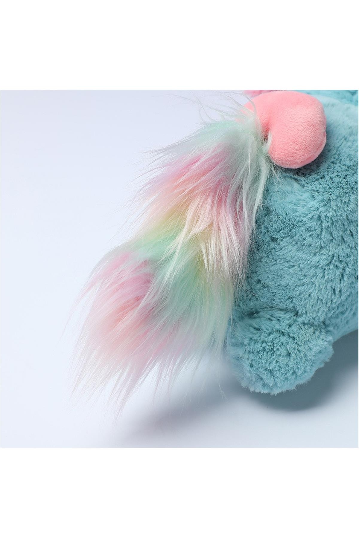 Mini Family Serisi Unicorn Kostümlü Peluş Oyuncak - Tavşan 23Cm