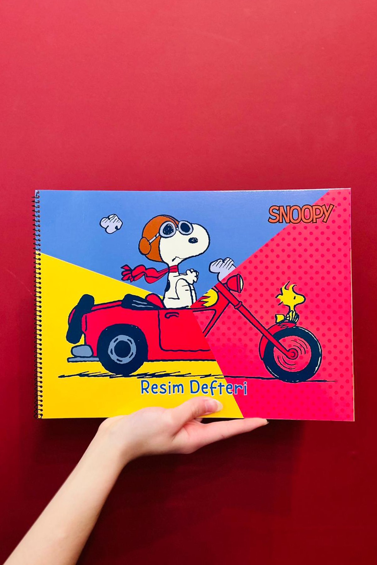 Gıpta Snoopy Lisanslı Resim Defteri 15 Yp.