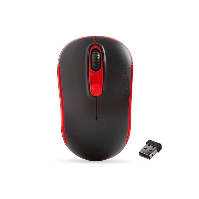 Siyah/Kırmızı Everest SM-804 Usb 800/1200/1600dpi Kablosuz Mouse