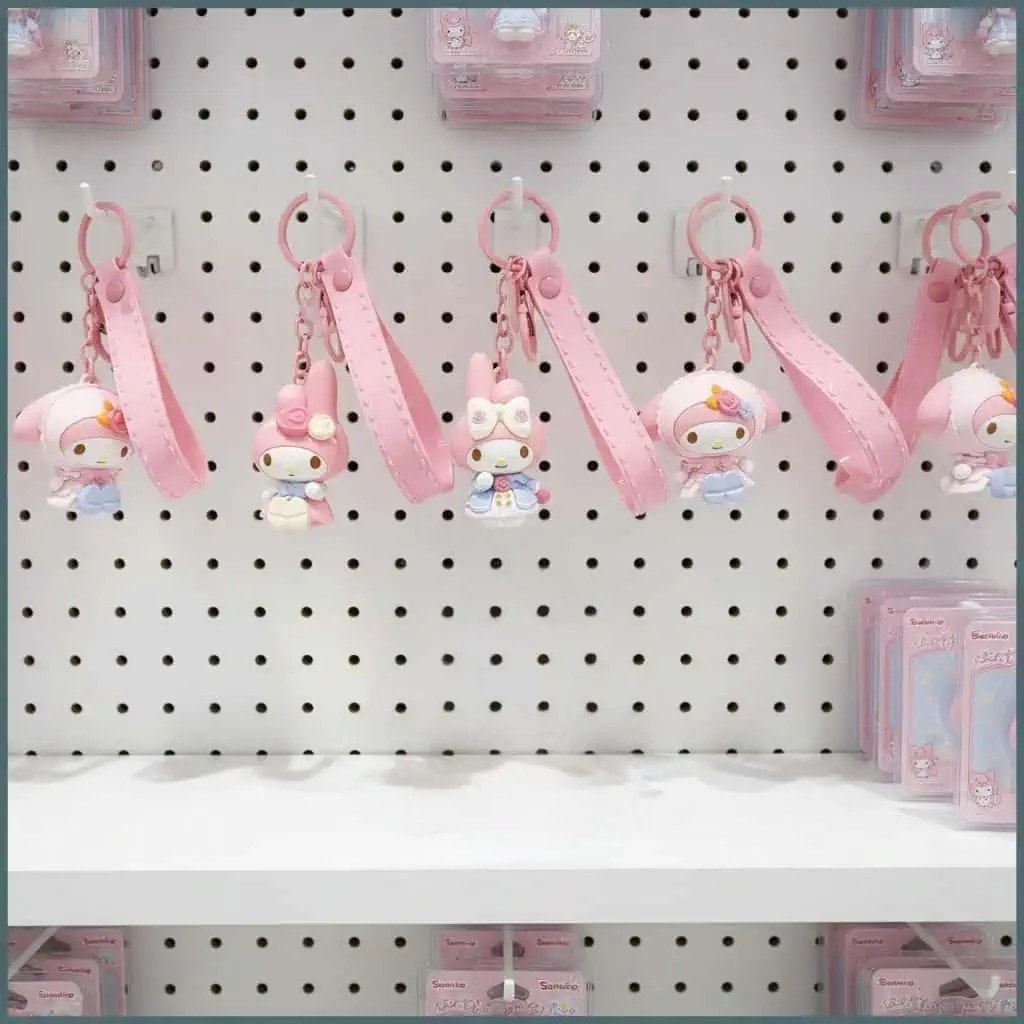 Sanrio Lisanslı Rose Earl Anahtarlık- My Melody