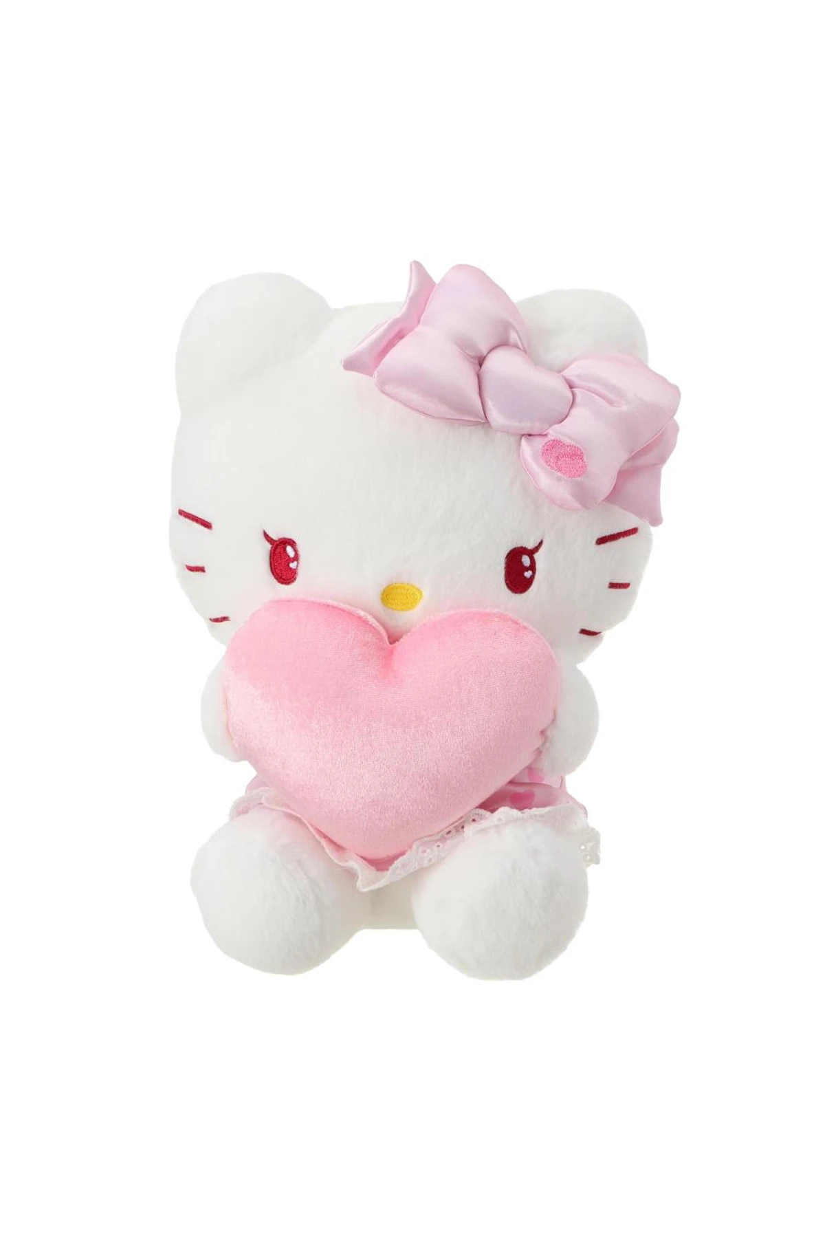 Hello Kitty Lisanslı Sevgililer Günü Serisi 10 inç Oturan Peluş Oyuncak