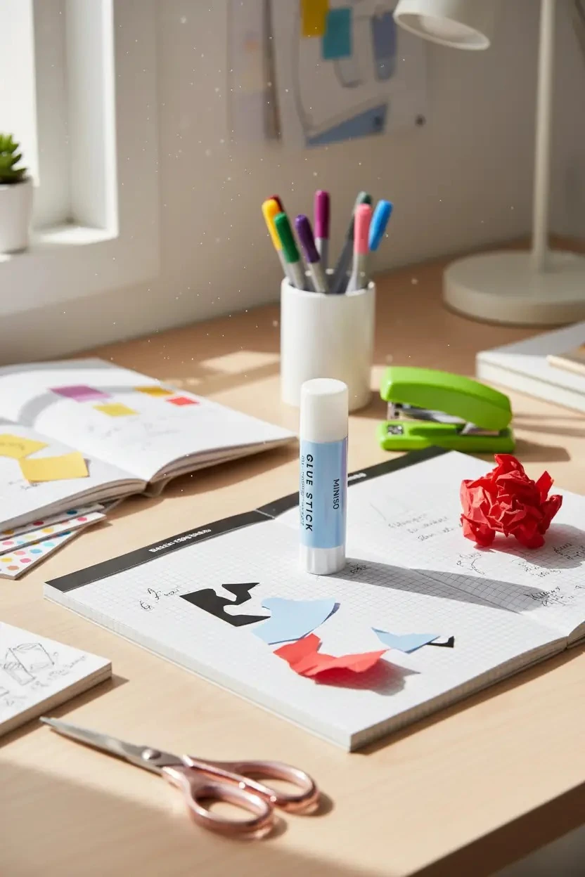 Miniso Lisanslı Basic Serisi Stick Yapıştırıcı Tutkal Çubuğu 21 g – Güçlü Pratik Formül