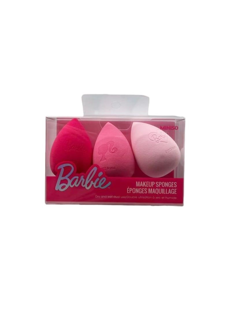 Barbie Lisanslı 3'Lü Makyaj Süngeri