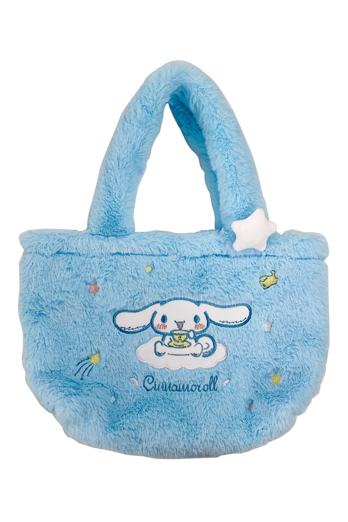 Sanrio Lisanslı Cinnamoroll Peluş Yiyecek Çantası