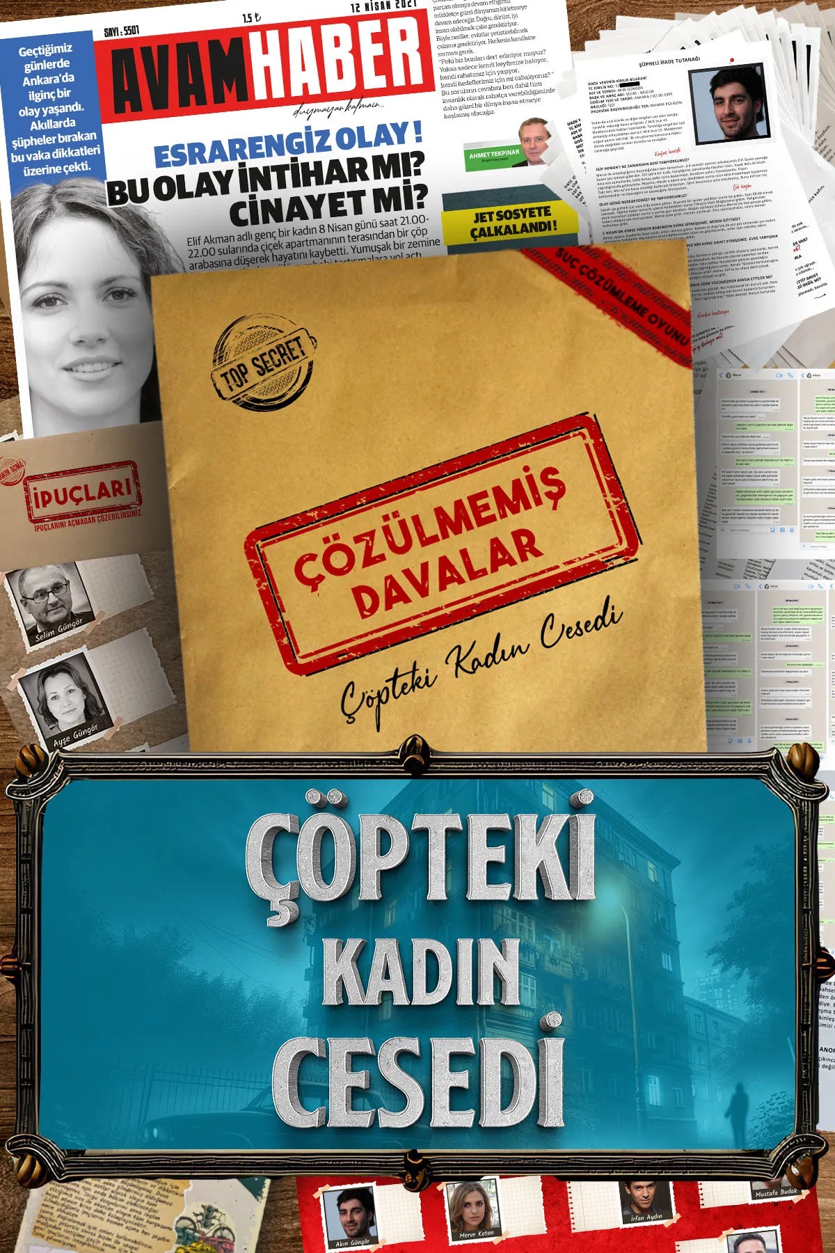 Çözülmemiş Davalar - Çöpteki Kadın Cesedi