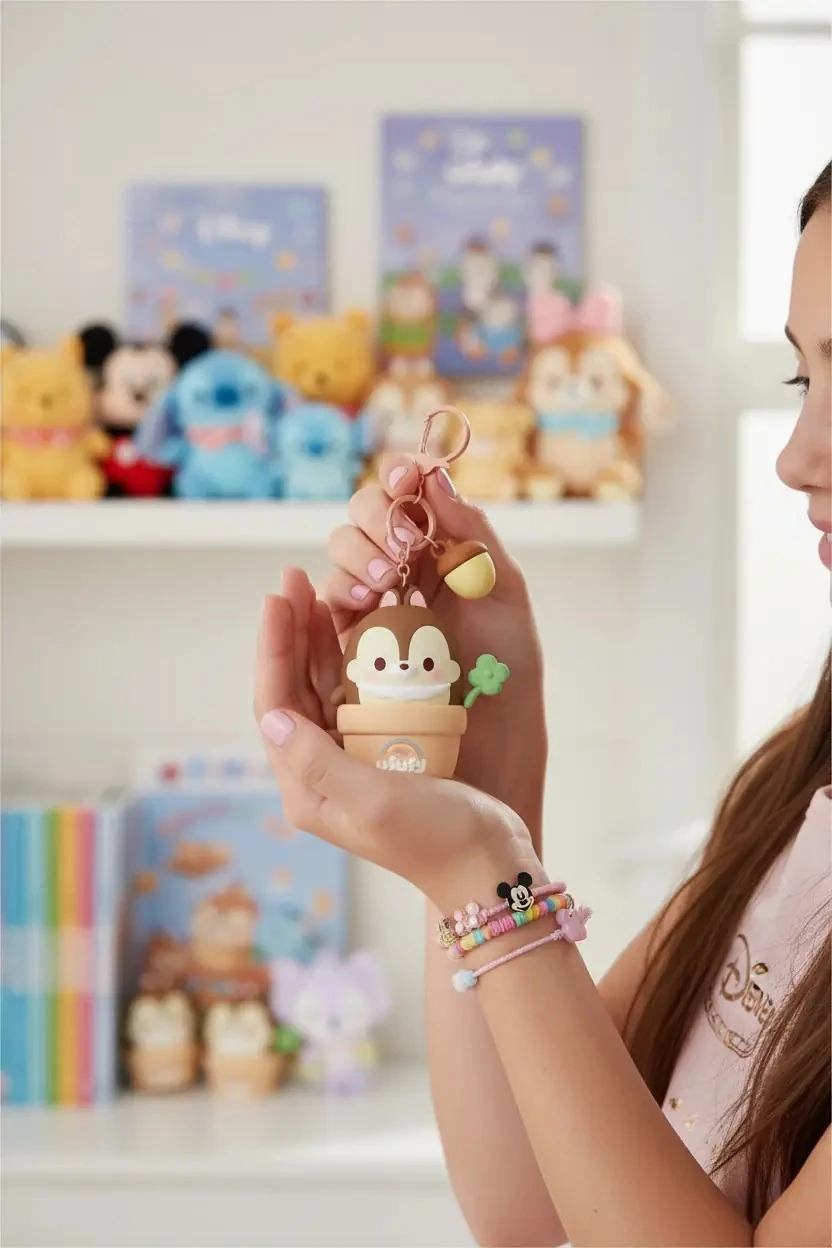 Disney Ufufy Lisanslı  Led Işıklı Anahtarlık  - Dale