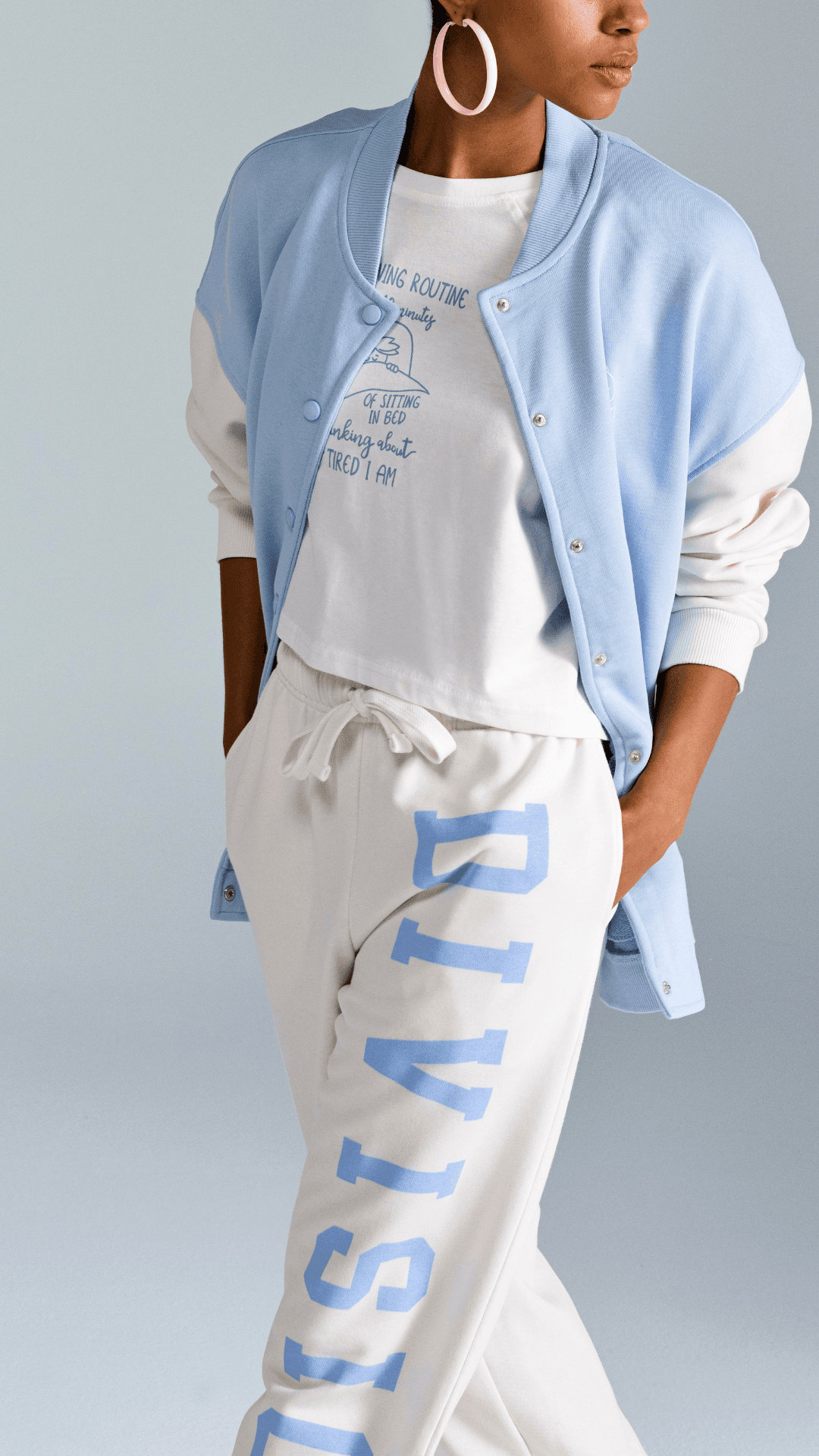 Sheforshe SS23 210190 Kadın Düğmeli Sweatshirt