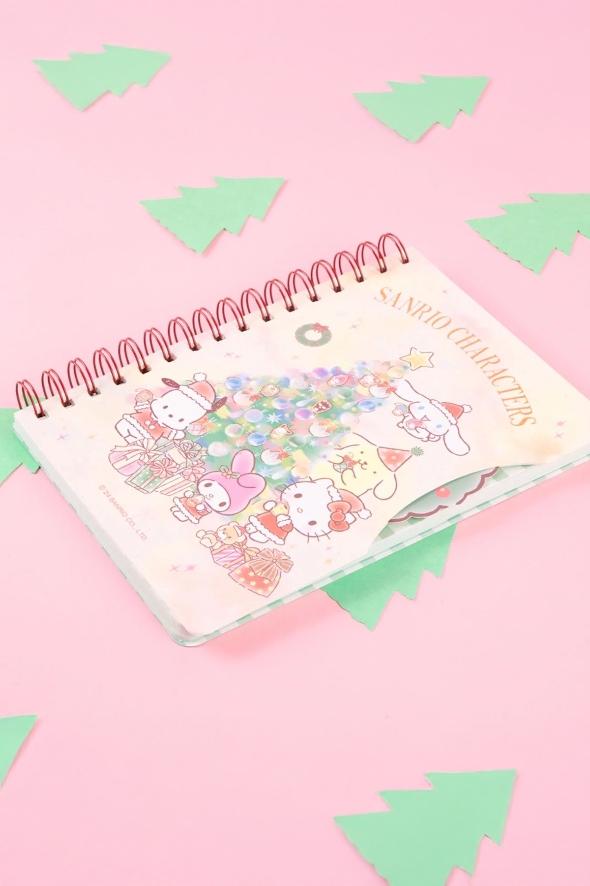 Sanrio Lisanslı Yılbaşı Koleksiyonu A5 Telli Defter (80 Yaprak)