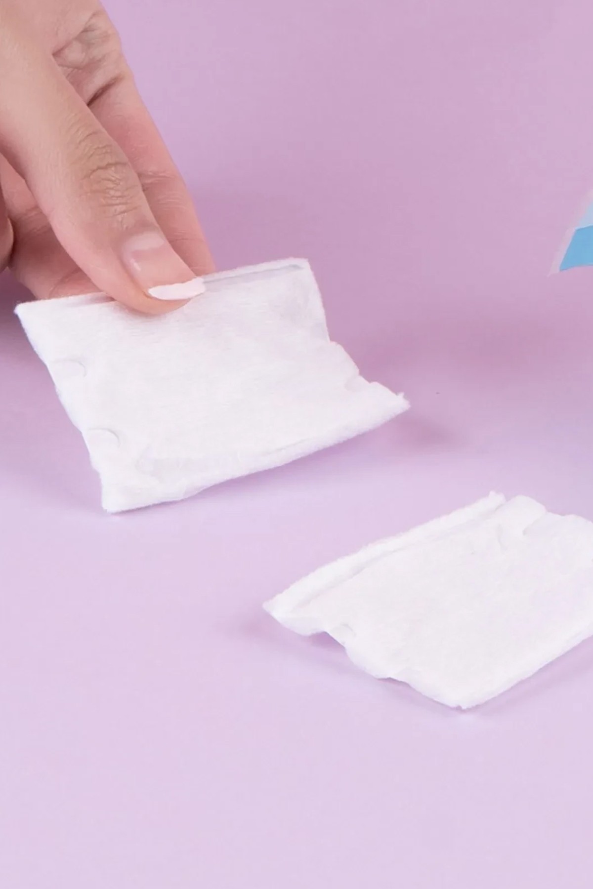 Sanrio Lisanslı Cinnamoroll Kare Makyaj Temizleme Pamuğu