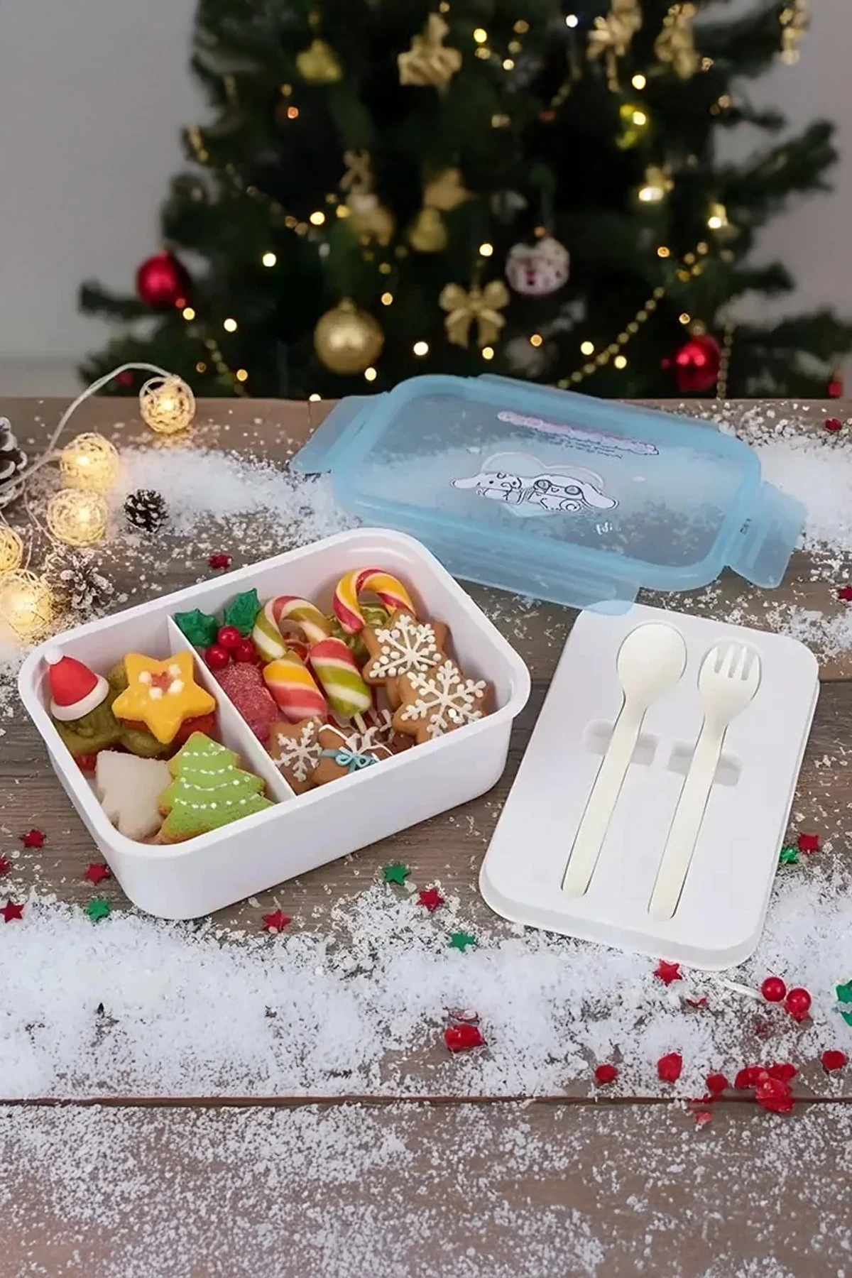 Sanrio Lisanslı Cinnamoroll Tatlı Serisi  Yemek Kabı 1200 ml