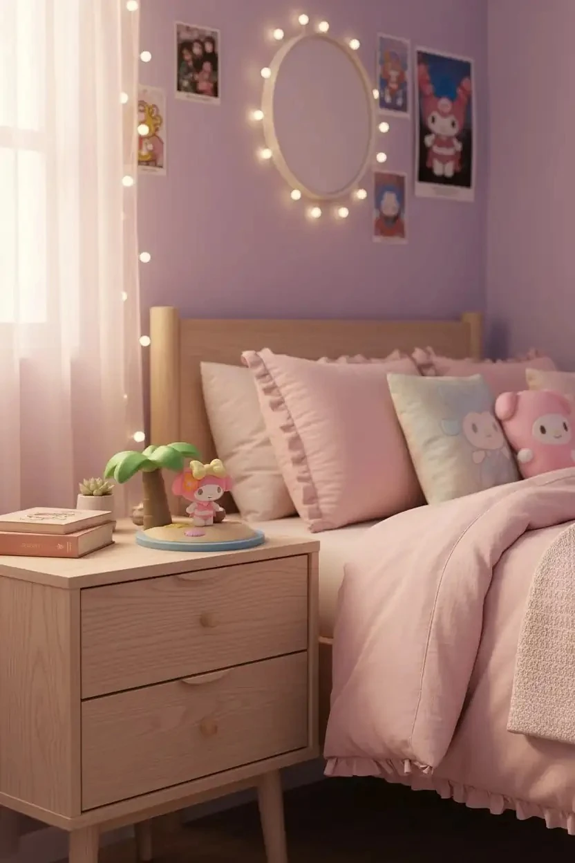 Sanrio Lisanslı Yaz Serisi Gece Lambası - My Melody