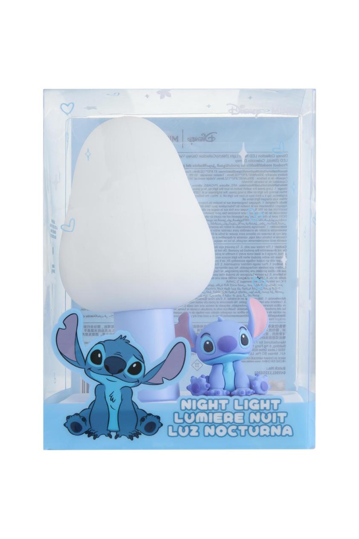 Disney Lilo&Stitch Lisanslı LED Işıklı Gece Lambası - Stitch