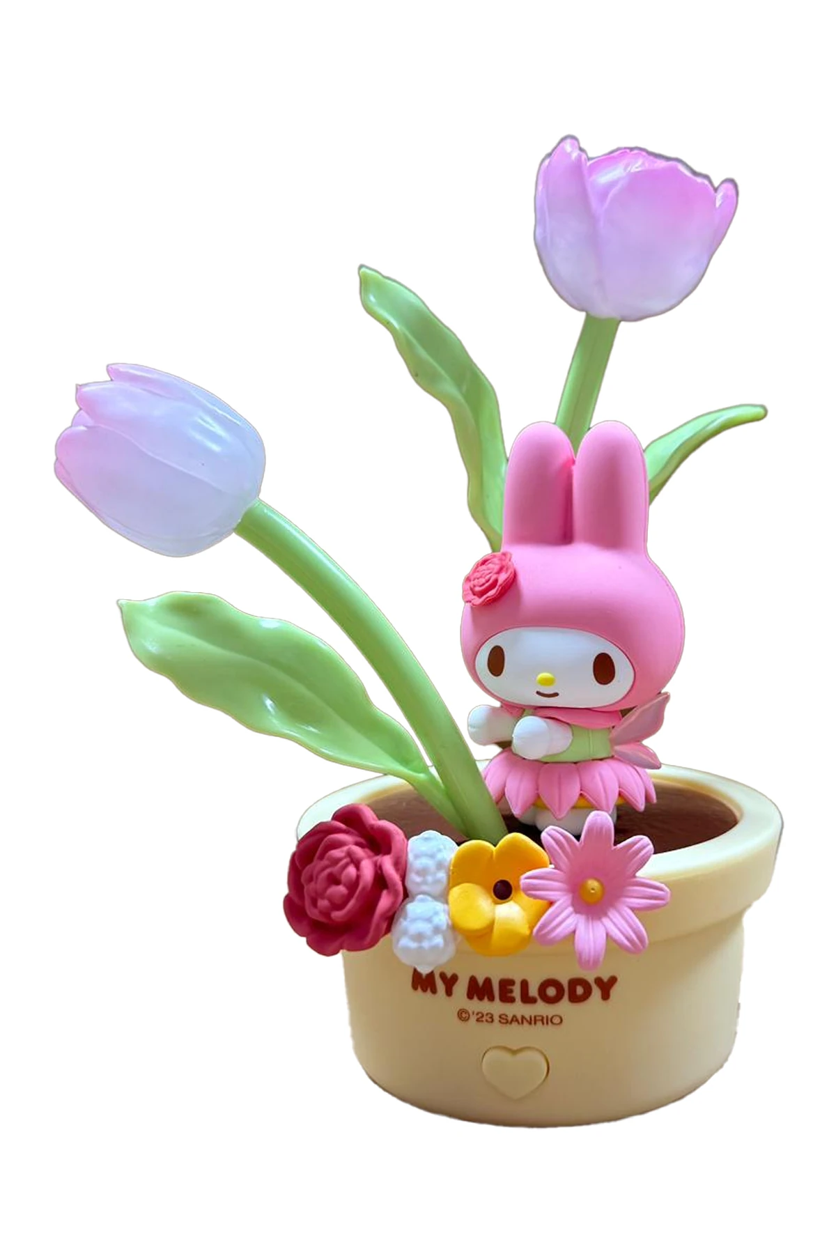 Sanrio Lisanslı My Melody Çiçek Serisi LED Gece Lambası