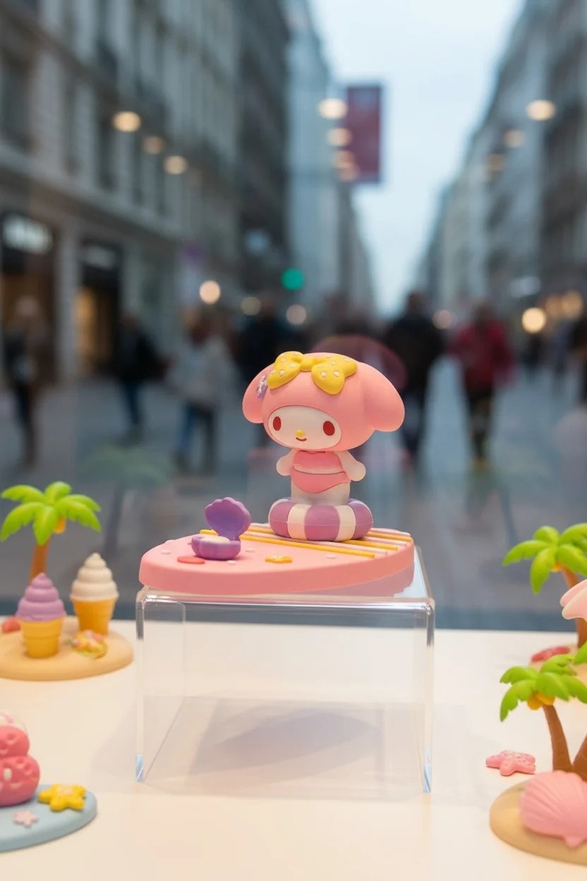 Sanrio Lisanslı Yaz Serisi Masa Üstü Telefon Tutucu - My Melody
