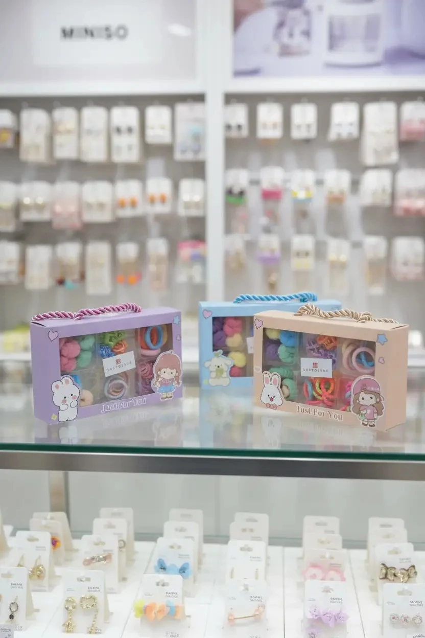 Karışık Kutulu Çocuk Toka Mor – Şık Ve Pratik Saç Aksesuarı