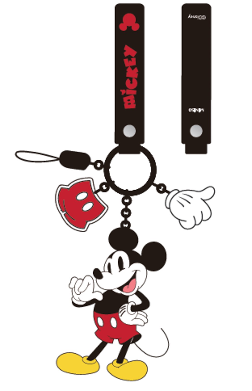 Mickey Mouse Lisanslı Figürlü Telefon İpi - Mickey