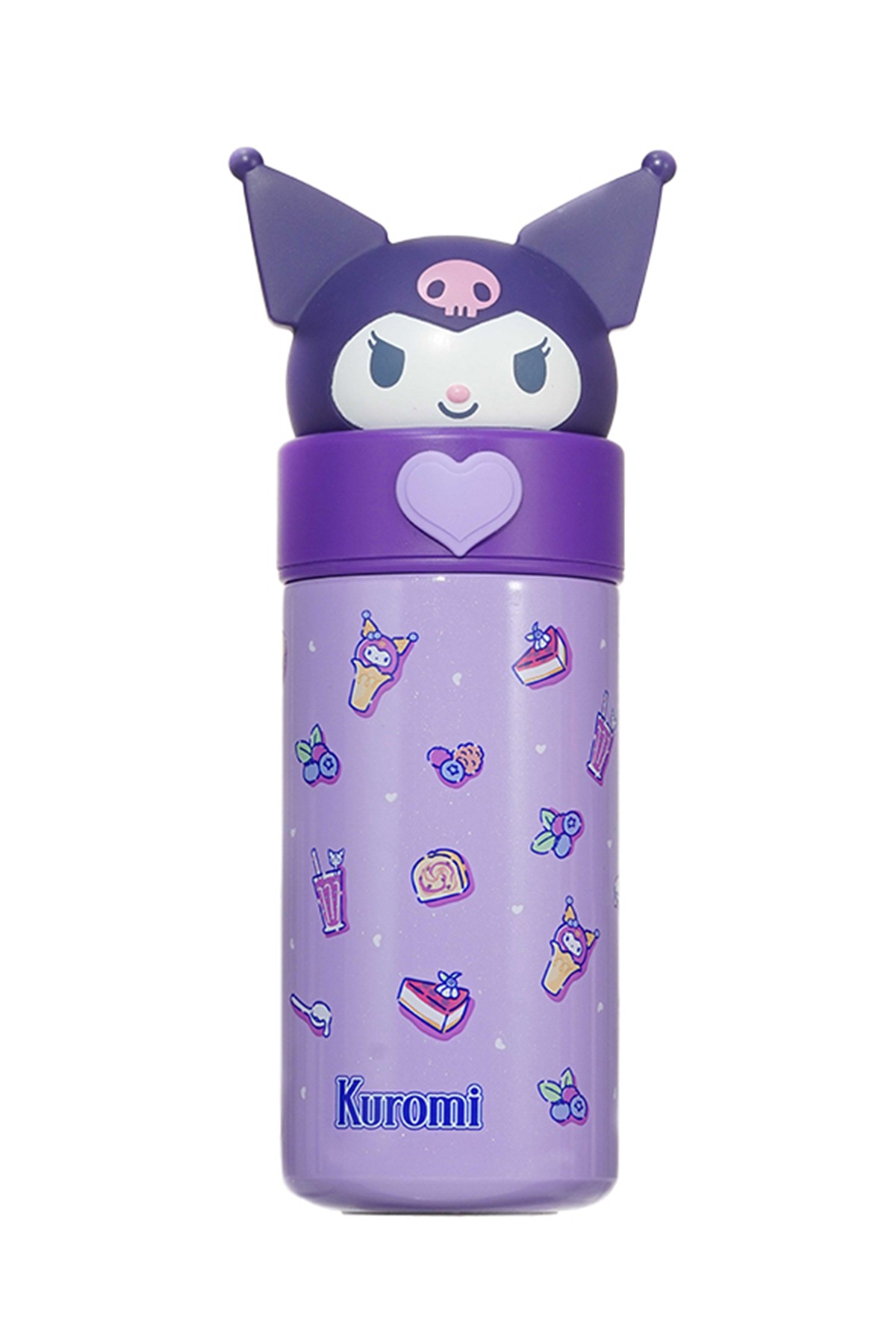 Sanrio Lisanslı Termos (350ml) - Kuromi