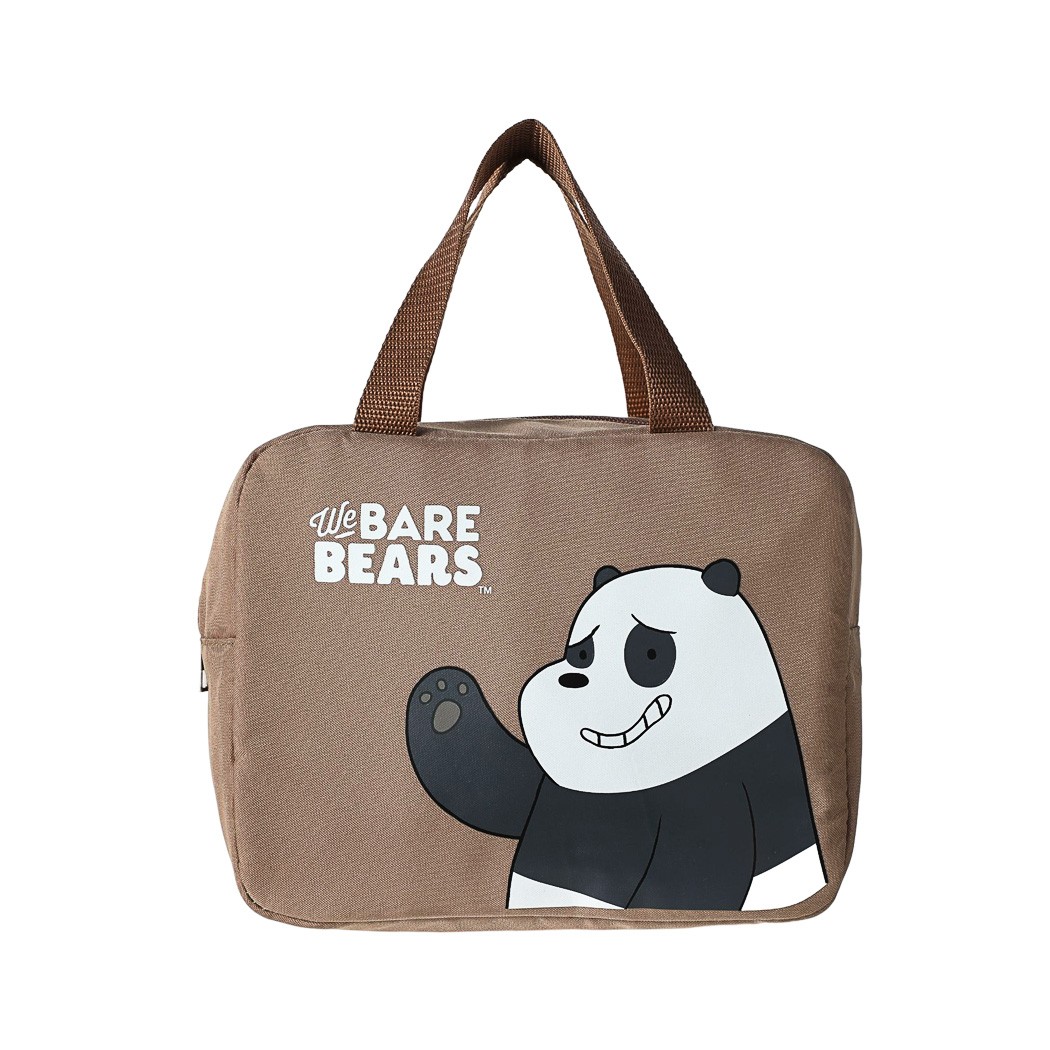 We Bare Bears Lisanslı Yiyecek Çantası - Panda