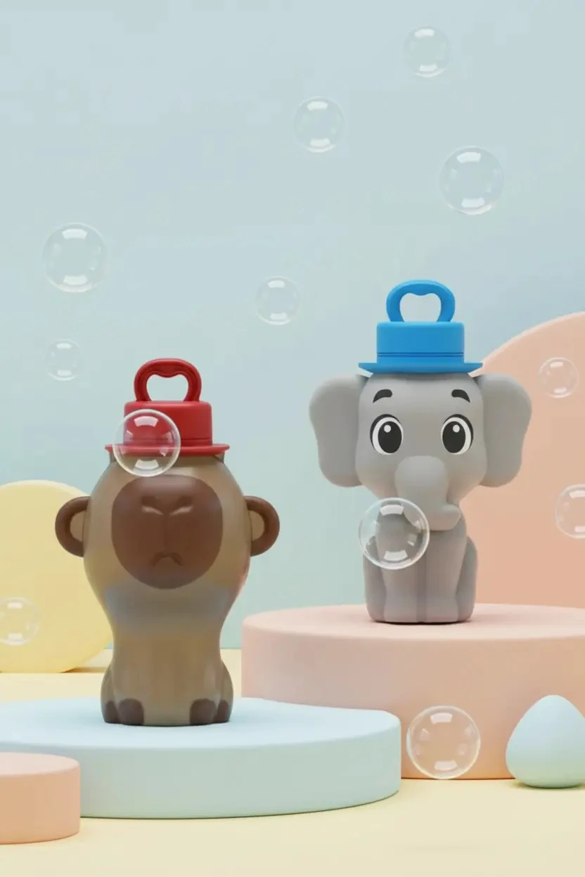 Miniso Lisanslı Oturma Pozlu Kabarcık Oyuncağı 12 Cm – Sızdırmaz Asortili Tasarım