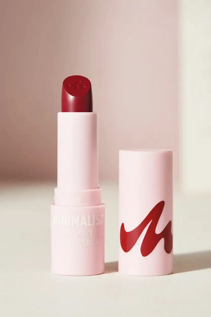 Miniso Lisanslı Minimalist Serisi Parlak Ruj No 04 - Doğal Parlaklık Sunan Nemlendirici Etkili Işıltılı Dudak Boyası