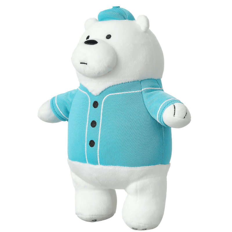 We Bare Bears Kıyafetli Peluş Oyuncak Buz Ayı