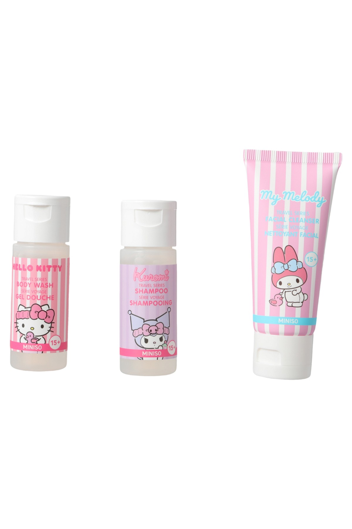 Sanrio Karakterleri Seyahat Seti (Nemlendirici)