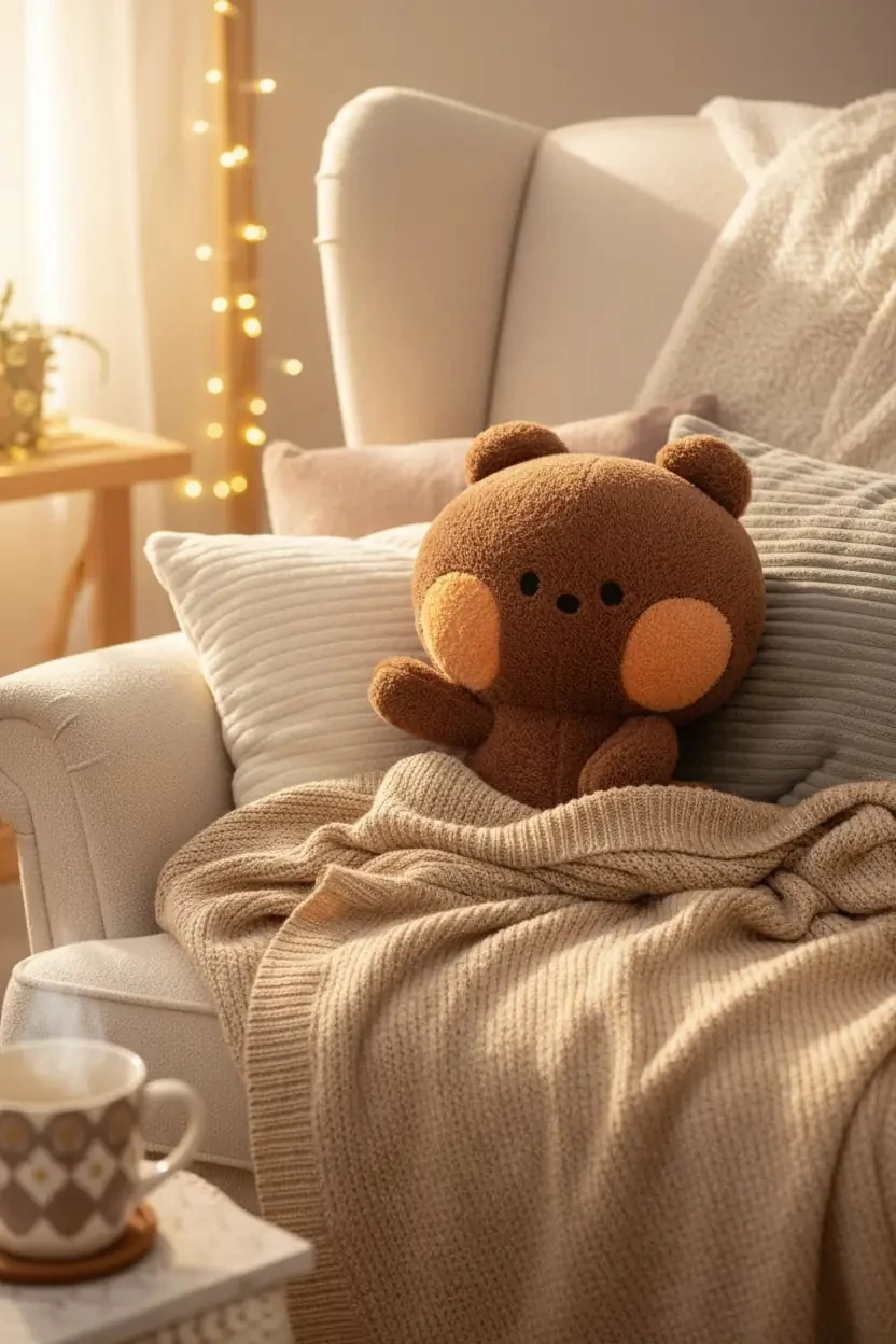Miniso Lisanslı Minini Koleksiyonu Peluş Oyuncak 33 Cm (Bnini) – Yumuşacık Sevimli Tasarım