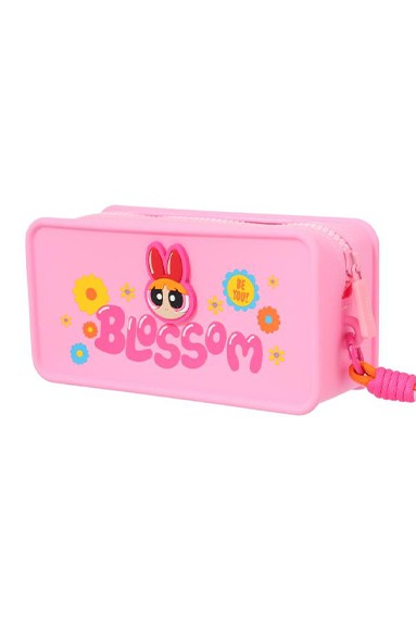 Powerpuff Girls Lisanslı Silikon Kozmetik Çantası (Blossom)