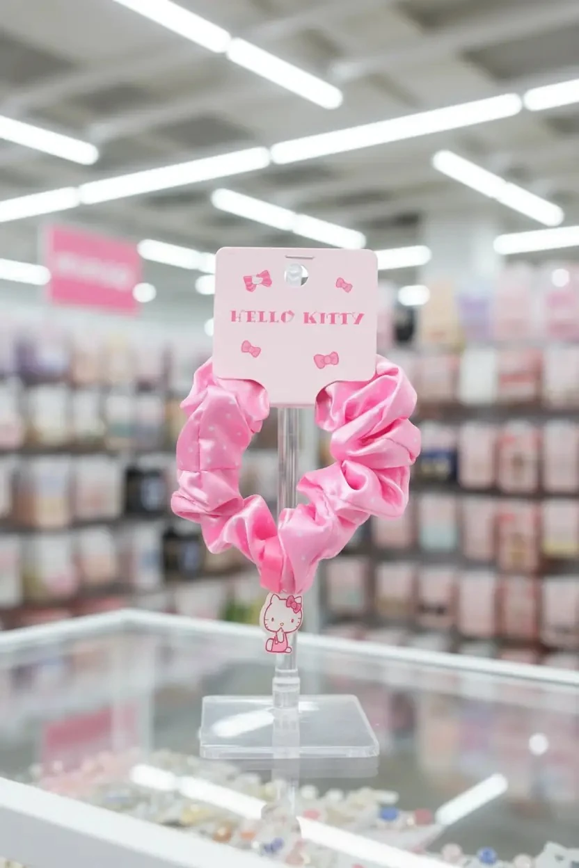 Sanrio Lisanslı Hello Kitty Saç Lastiği