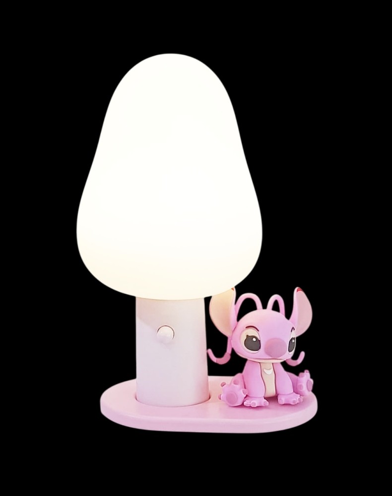 Disney Lilo&Stitch Lisanslı LED Işıklı Gece Lambası - Angel