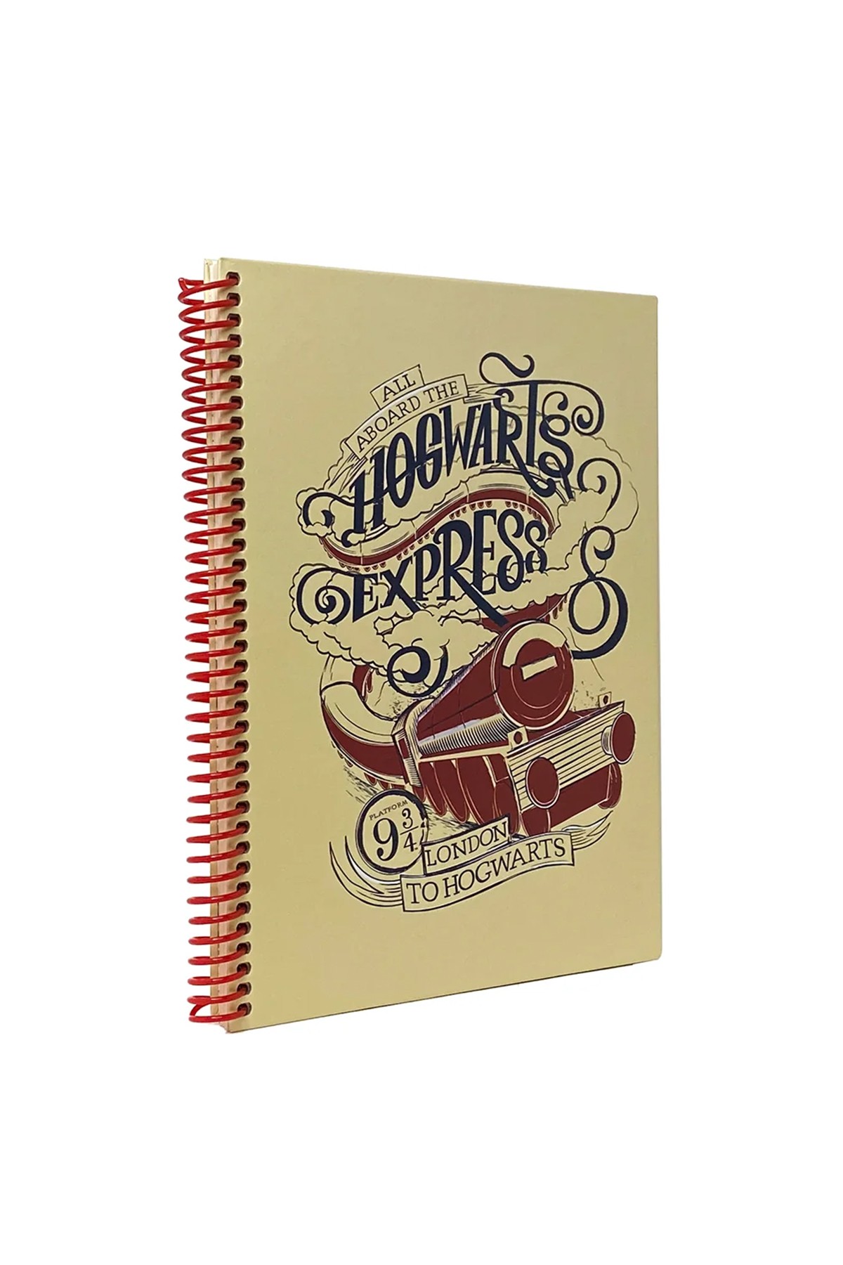 Harry Potter Hogwarts Express Spiralli Sert Kapaklı Defter 96 Yaprak