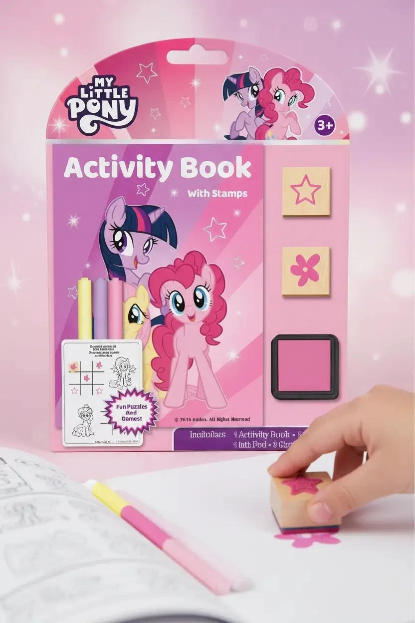 My Little Pony Lisanslı Damga Boyama Seti