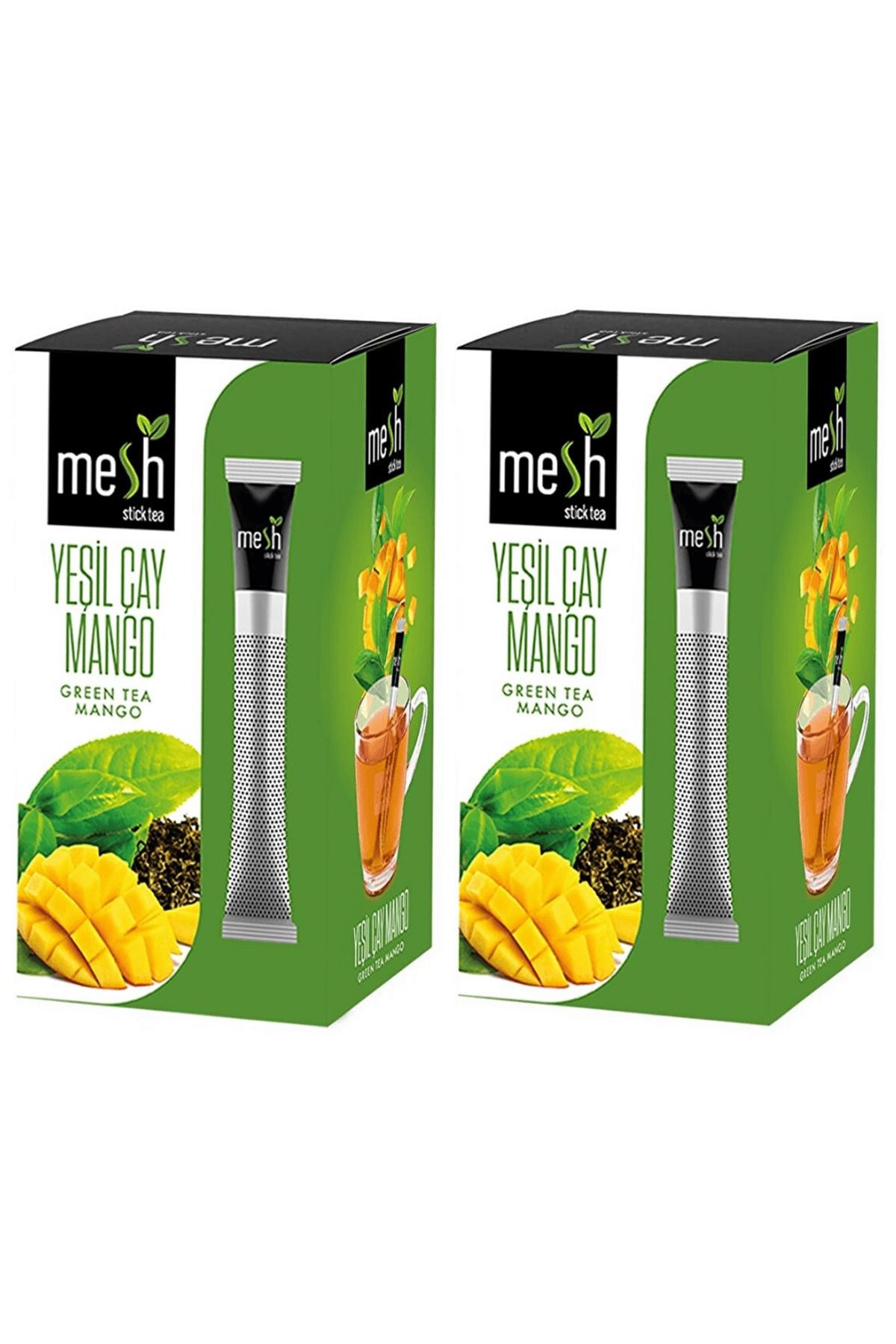 Mesh Çubuk Mango Ve Yeşil Çay 16'Lı