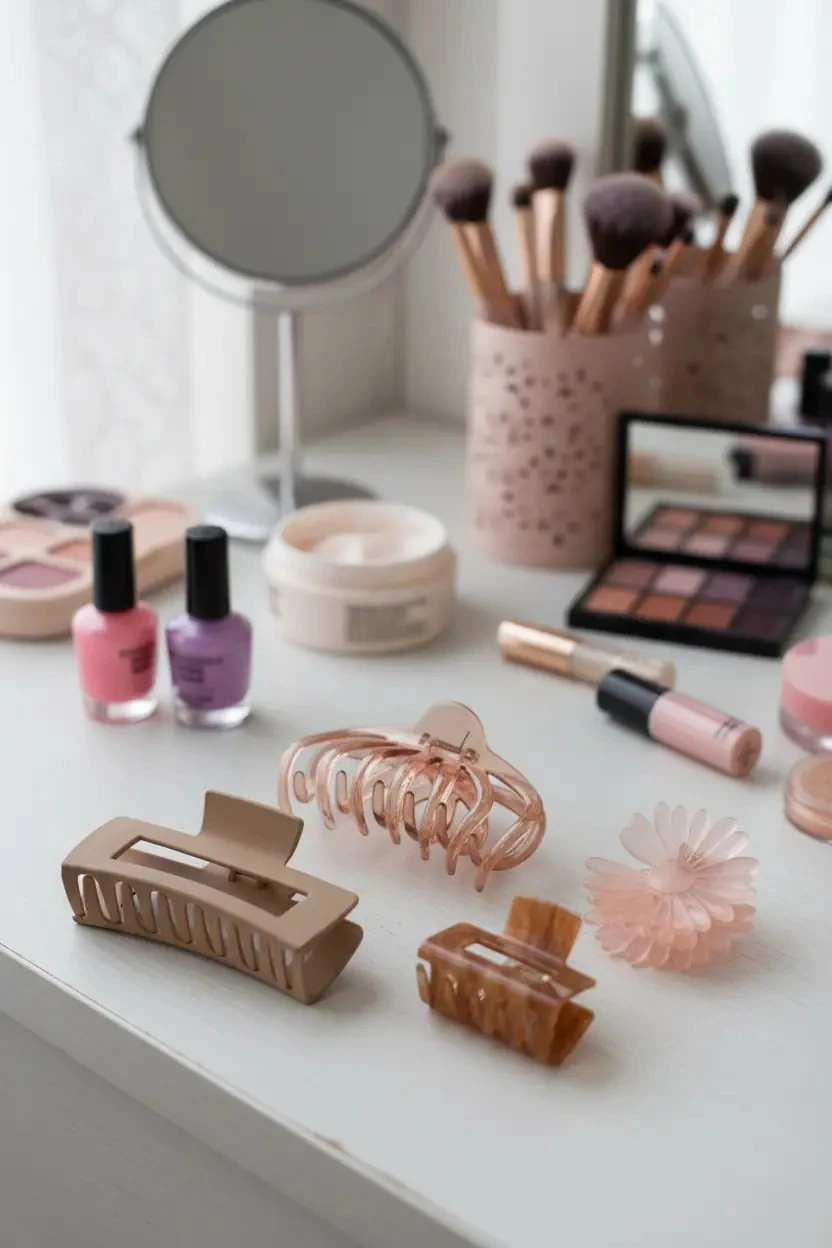 Renkli Kıskaç Toka Seti (4 adet)