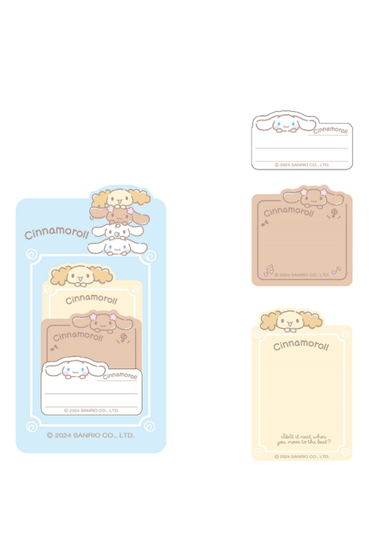 Sanrio Lisanslı Sert Kapak Not Kağıdı (Cinnamoroll)