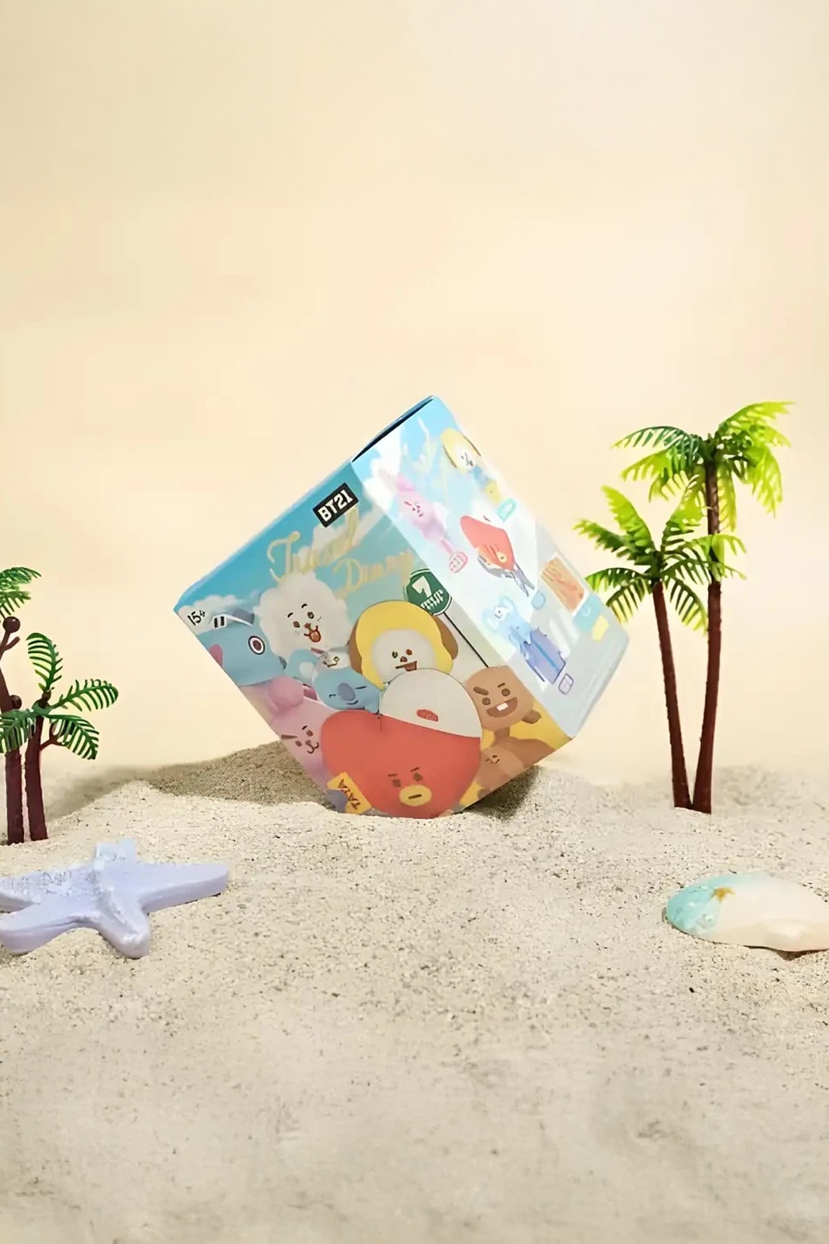 BT21 Lisanslı Seyahat Günlüğü Serisi Sürpriz Kutusu