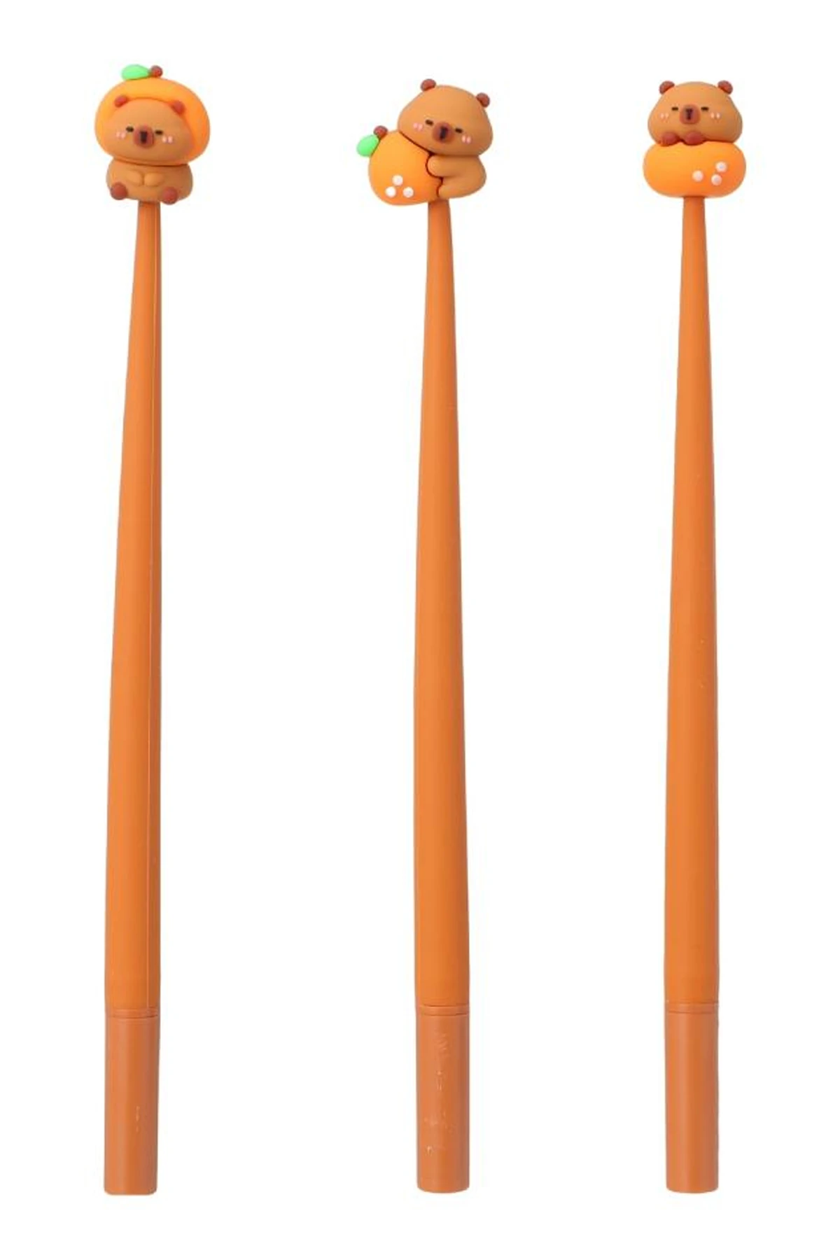 Mutlu Fırın Serisi Sallanır Jel Kalem (0,5 mm, Siyah) (3 Çeşitli Model)