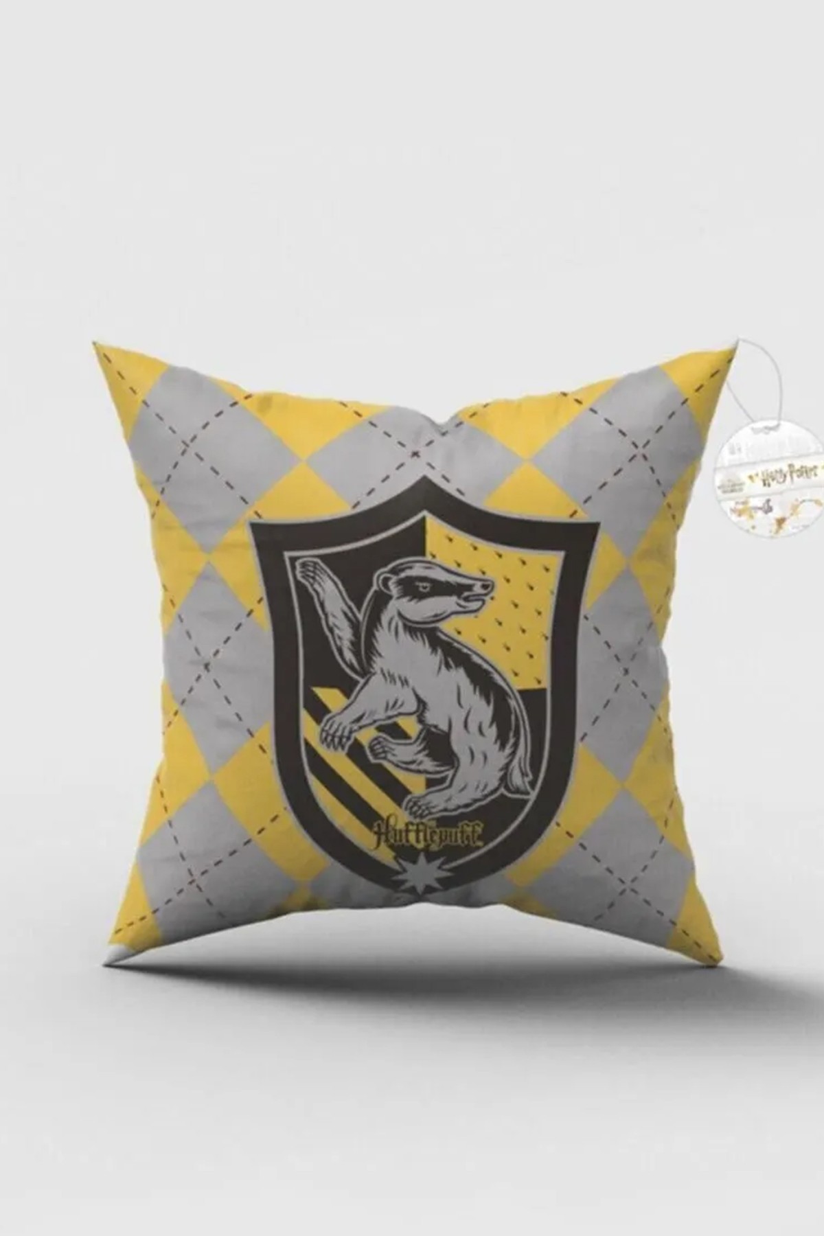 Harry Potter Lisanslı Yastık - Huflepuff