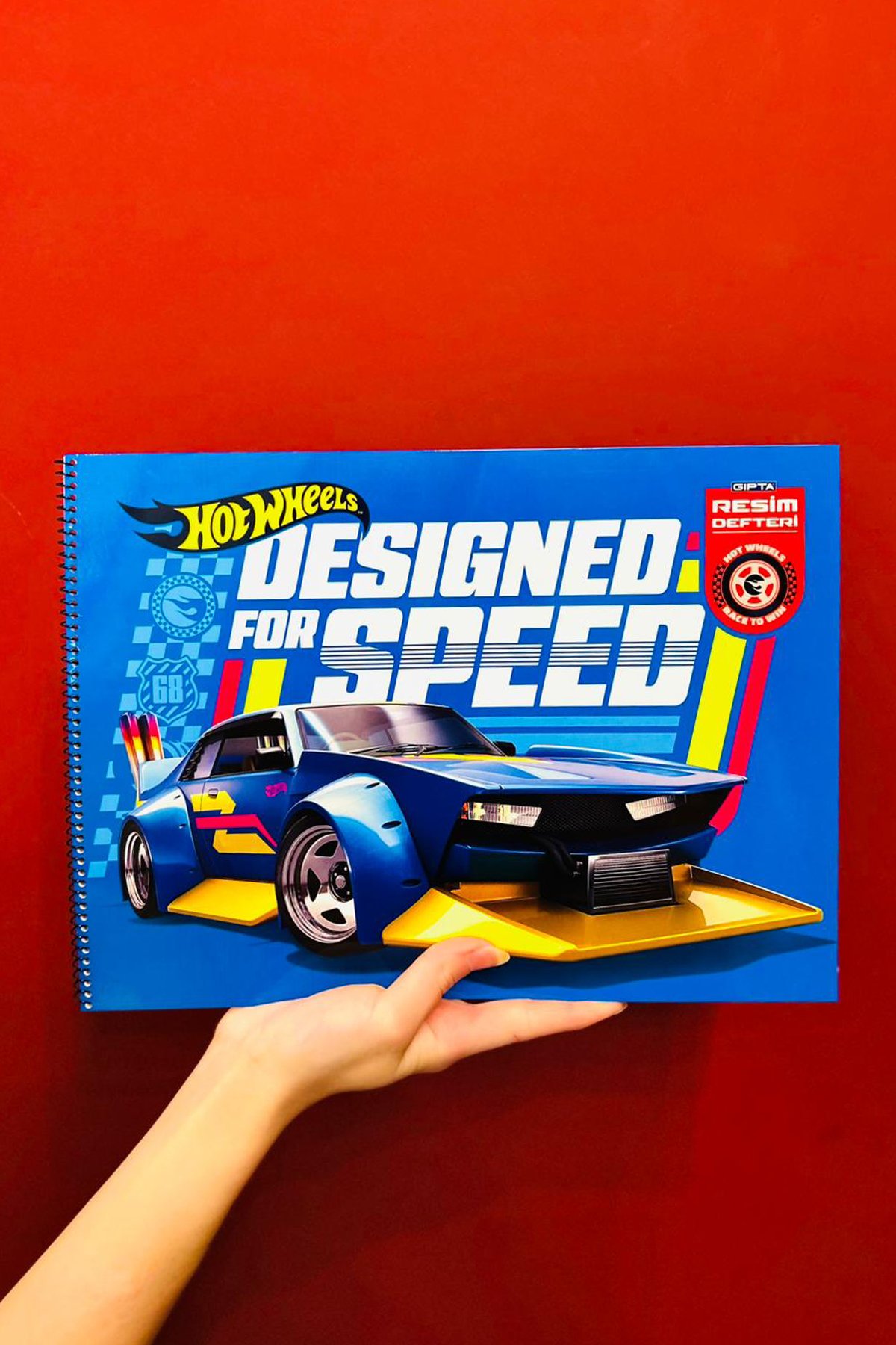Gıpta Hot Wheels Resim Defteri 15 Yp.