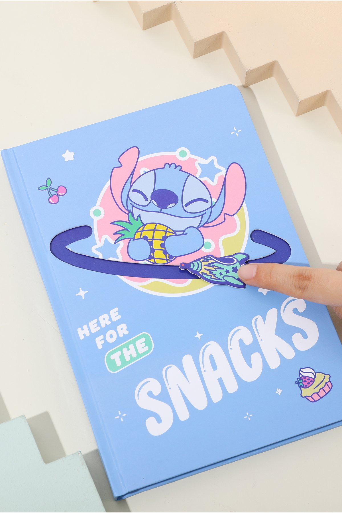 Disney Lilo & Stitch Lisanslı Parti Serisi Uçak Kabartmalı Defter
