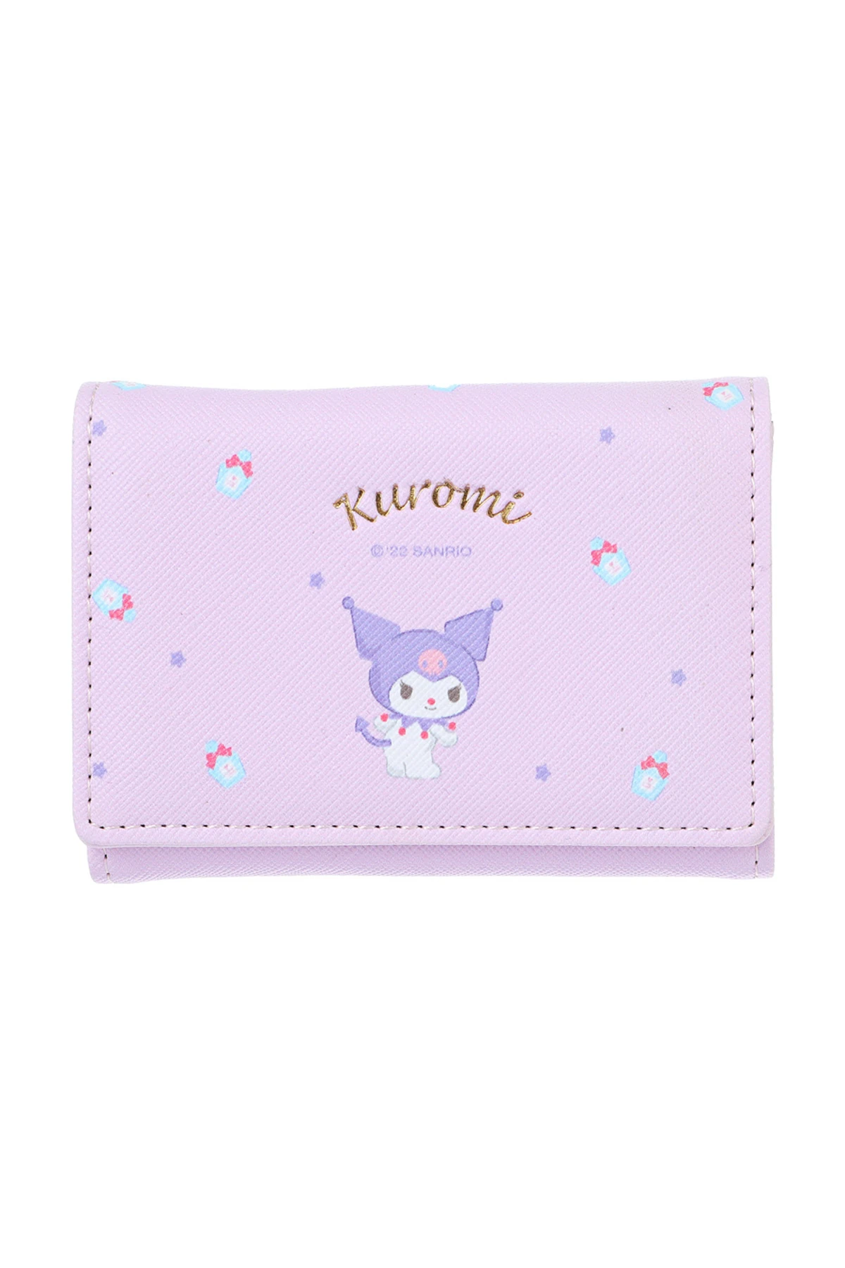 Sanrio Lisanslı Kuromi Sevimli Kapaklı Bozuk Para Cüzdanı