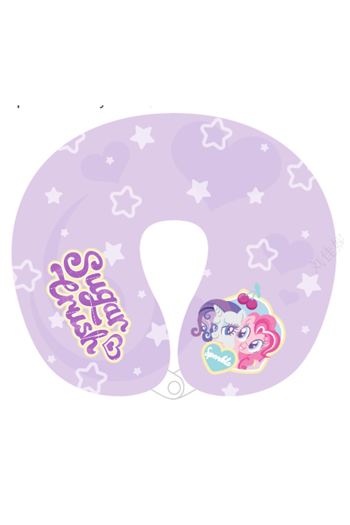 My Little Pony Lisanslı Hafızalı Köpük Boyun Yastığı (Mor)