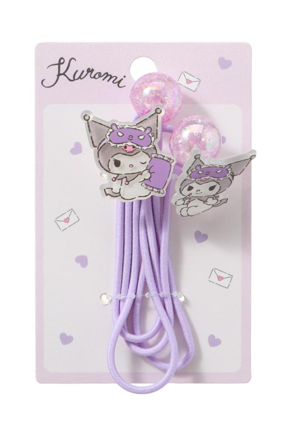 Sanrio Lisanslı Kuromi Saç Tokaları (4 adet)