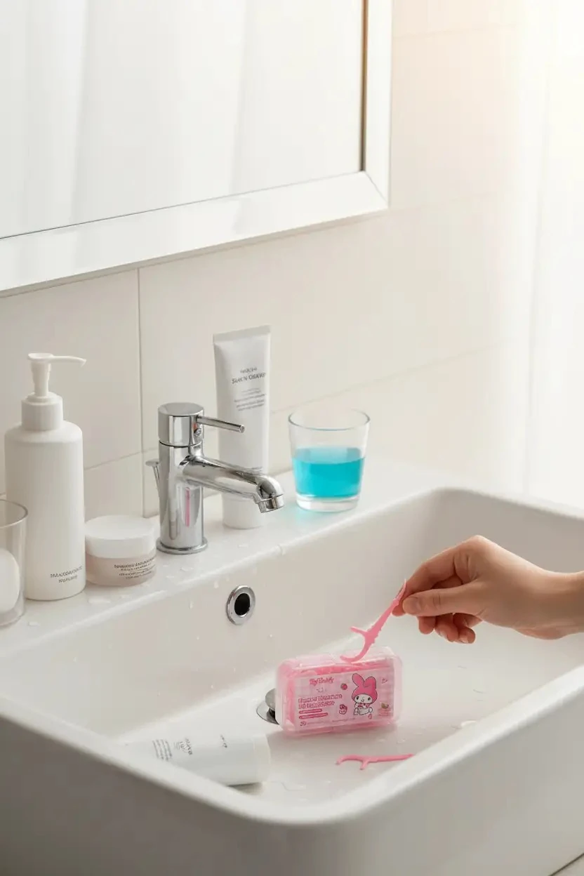 Sanrio Lisanslı My Melody Nane Aromalı Diş İpi Çubuğu 20'li – İnce ve Pürüzsüz