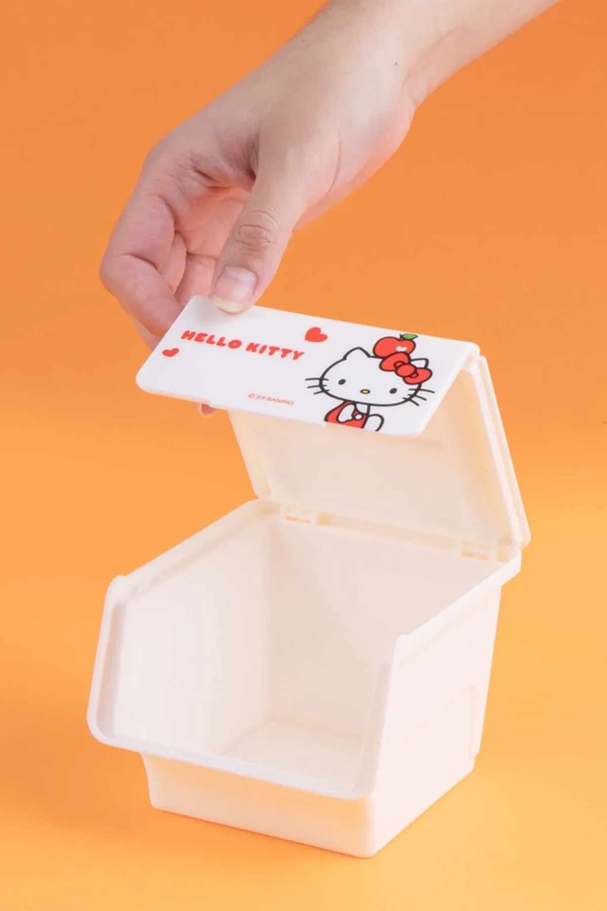 Sanrio Lisanslı Hello Kitty Elma Koleksiyonu Saklama Kutusu