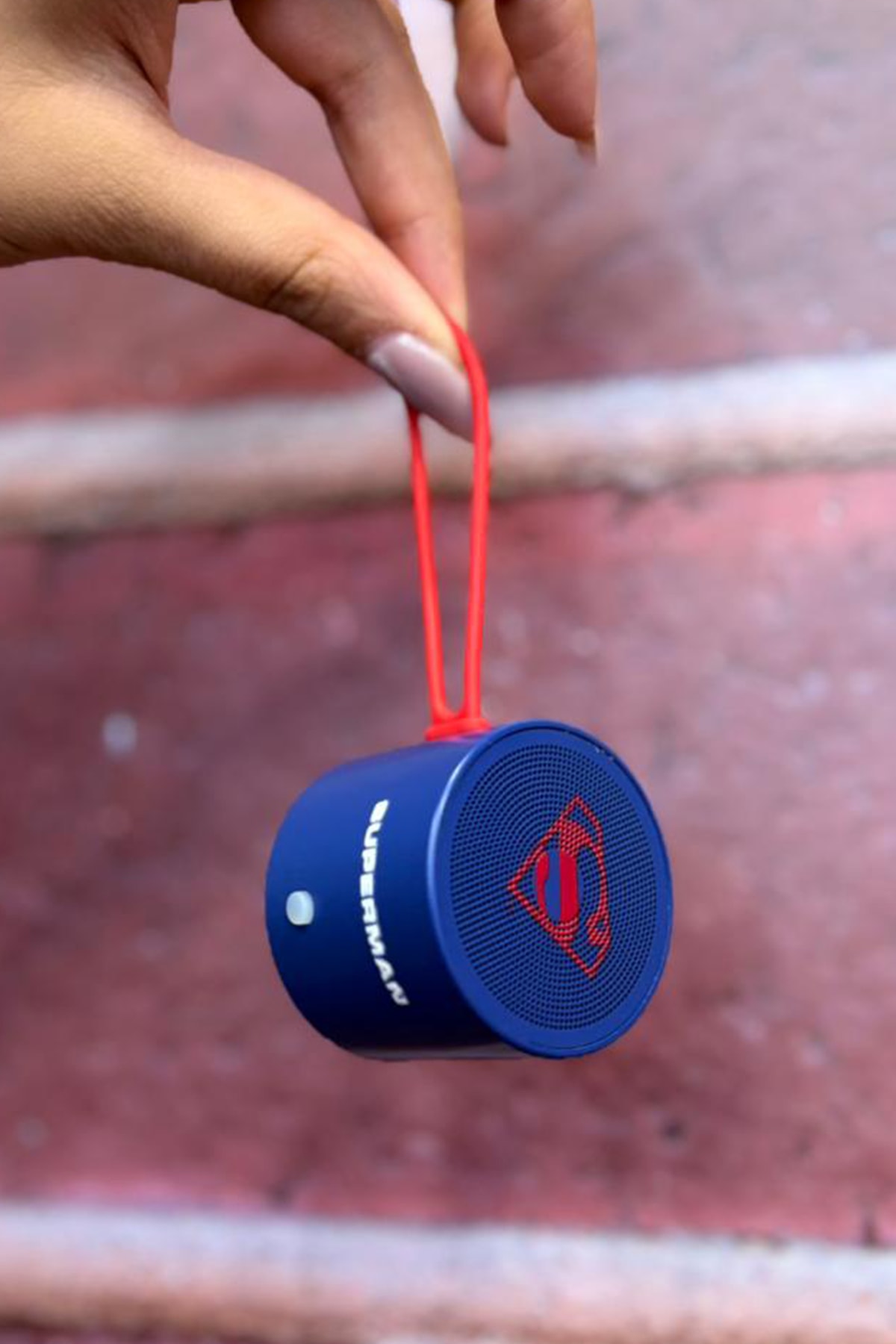 DC Superman Lisanslı Taşınabilir Metal Kablosuz Hoparlör