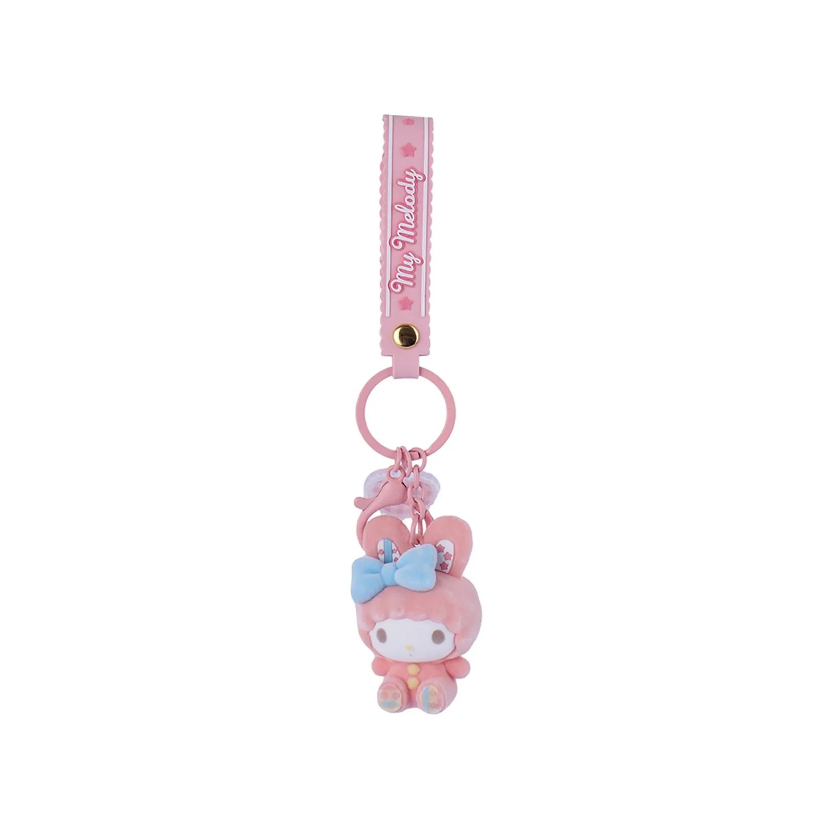 Sanrio Lisanslı Tavşan Figürlü Anahtarlık